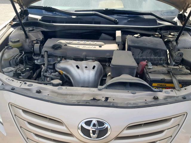 4T4BE46K19R094455 - 2009 TOYOTA CAMRY BASE BEIGE photo 7