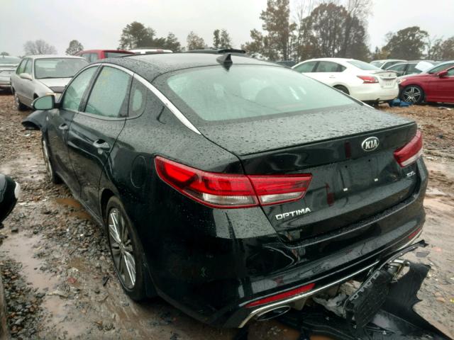 5XXGV4L27GG119662 - 2016 KIA OPTIMA SXL BLACK photo 3