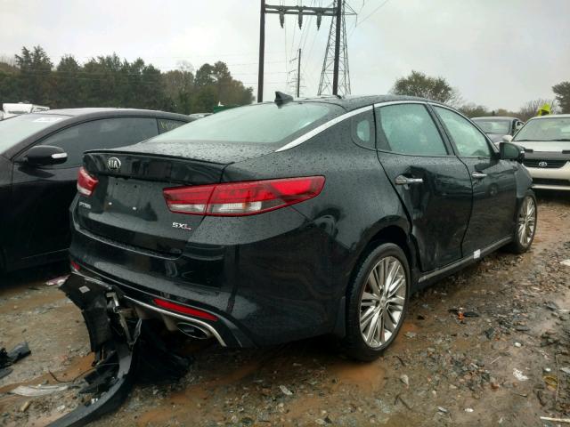 5XXGV4L27GG119662 - 2016 KIA OPTIMA SXL BLACK photo 4