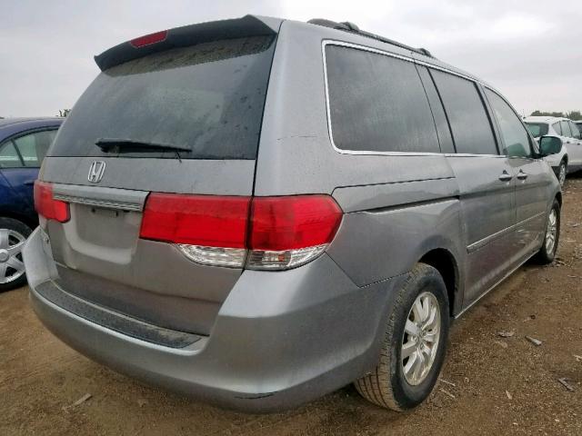 5FNRL38669B023984 - 2009 HONDA ODYSSEY EX SILVER photo 4