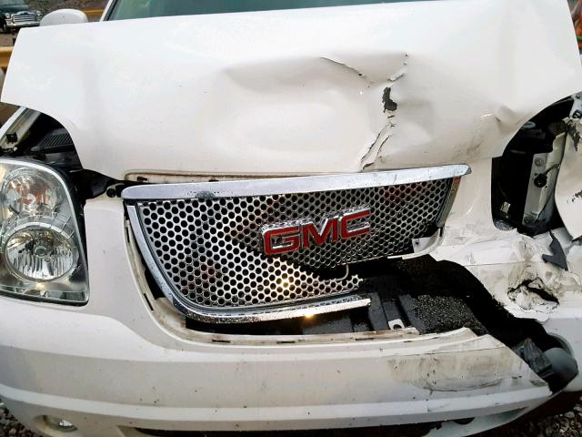 1GKS2EEF1ER178195 - 2014 GMC YUKON DENA WHITE photo 7