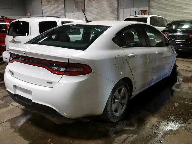 1C3CDFBB9FD364443 - 2015 DODGE DART SXT WHITE photo 4