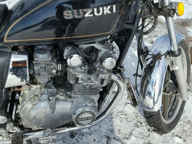 JS1GP71L2B2101084 - 1981 SUZUKI GS650 L BLACK photo 7