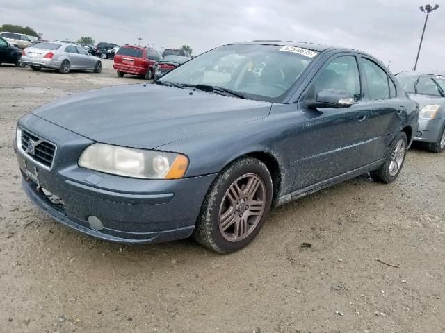 YV1RS592382673345 - 2008 VOLVO S60 2.5T CHARCOAL photo 2