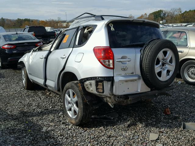 JTMZD31VX76049267 - 2007 TOYOTA RAV4 LIMIT SILVER photo 3