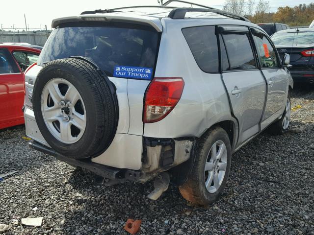 JTMZD31VX76049267 - 2007 TOYOTA RAV4 LIMIT SILVER photo 4