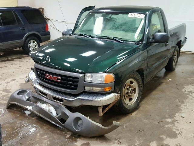 1GTEK14TX4Z294308 - 2004 GMC NEW SIERRA GREEN photo 2