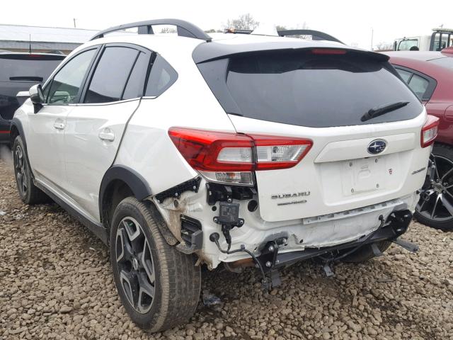 JF2GTALC5JH348611 - 2018 SUBARU CROSSTREK WHITE photo 3