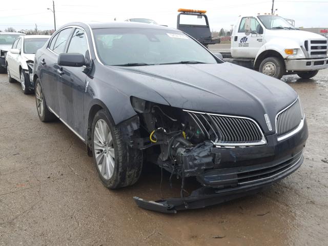 1LNHL9FTXDG607029 - 2013 LINCOLN MKS BLACK photo 1
