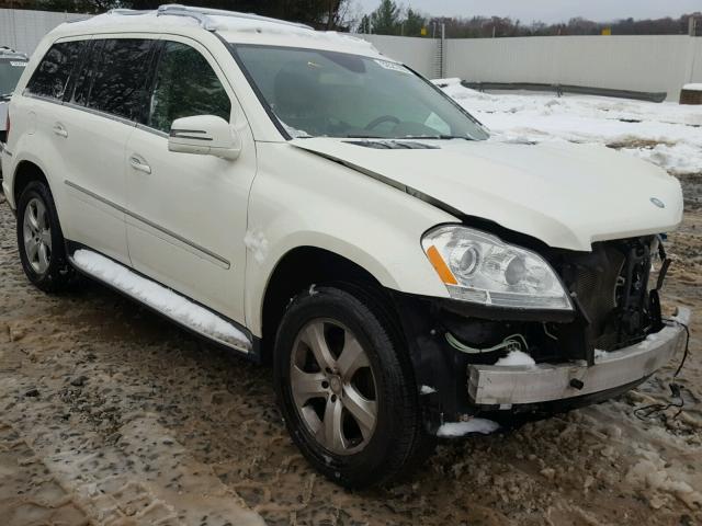 4JGBF7BE3CA788694 - 2012 MERCEDES-BENZ GL 450 4MA WHITE photo 1