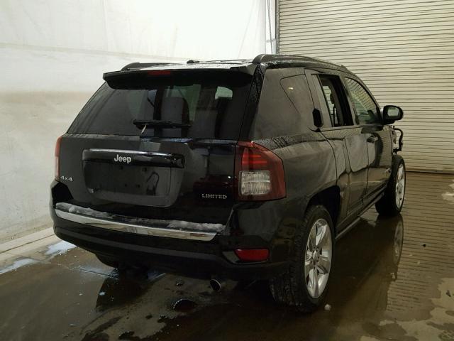 1C4NJDCBXED685065 - 2014 JEEP COMPASS LI BLACK photo 4