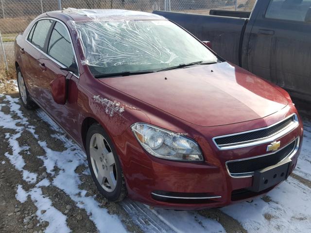 1G1ZJ57789F102752 - 2009 CHEVROLET MALIBU 2LT BURGUNDY photo 1