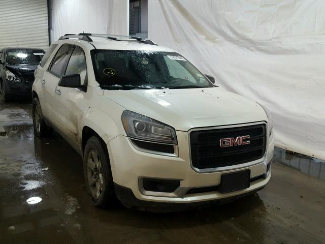 1GKKVNED1DJ136600 - 2013 GMC ACADIA SLE WHITE photo 1