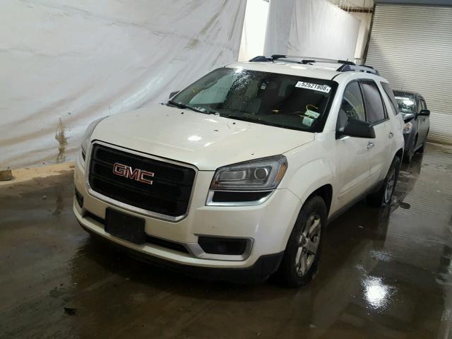 1GKKVNED1DJ136600 - 2013 GMC ACADIA SLE WHITE photo 2