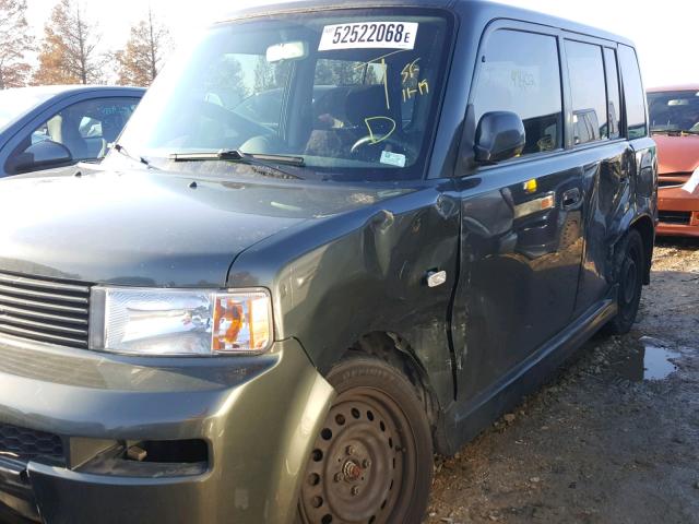 JTLKT324254026718 - 2005 TOYOTA SCION XB Сұр фото 9