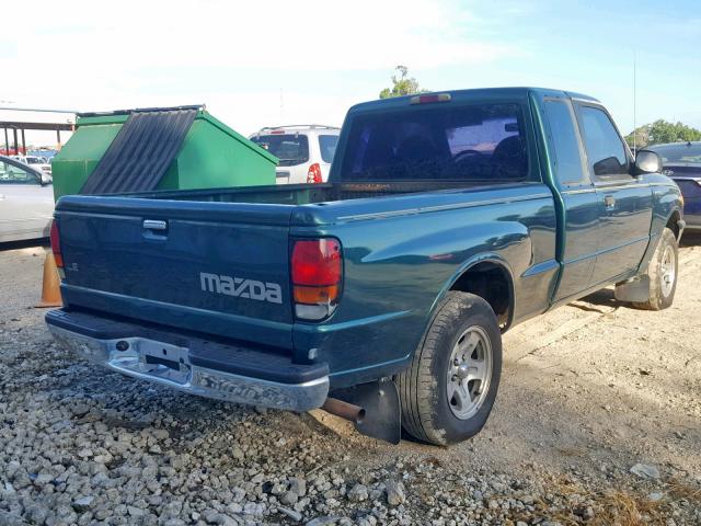 4F4YR16C2XTM41662 - 1999 MAZDA B2500 CAB GREEN photo 4