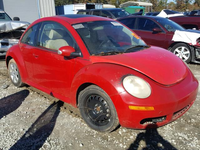 3VWRW31C57M501308 - 2007 VOLKSWAGEN NEW BEETLE RED photo 1