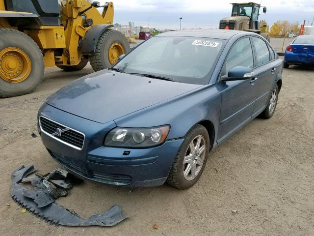 YV1MS382X72307994 - 2007 VOLVO S40 2.4I BLUE photo 2