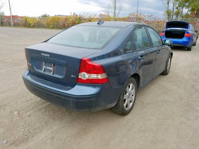 YV1MS382X72307994 - 2007 VOLVO S40 2.4I BLUE photo 4