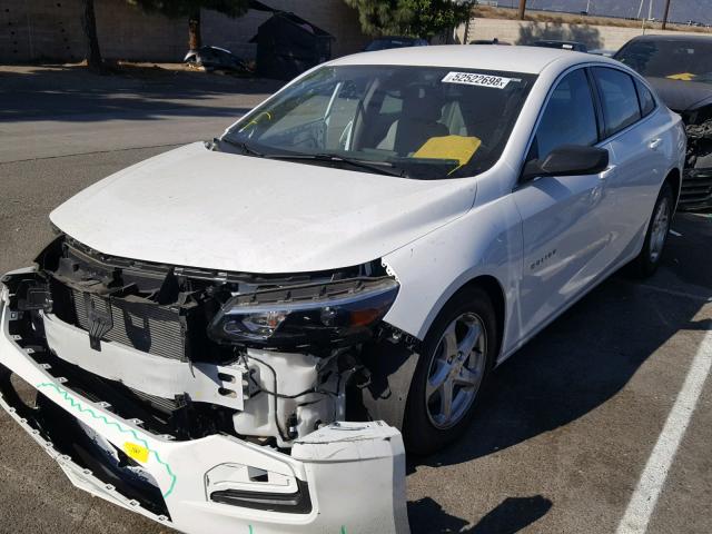 1G1ZC5ST6HF242540 - 2017 CHEVROLET MALIBU LS 白色 照片 2