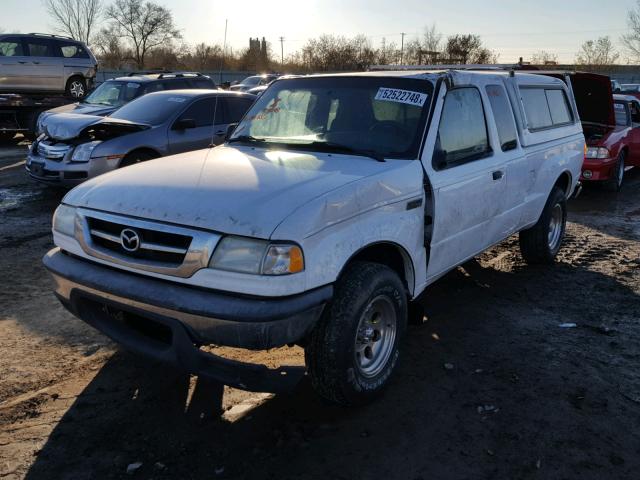 4F4YR46U84TM11765 - 2004 MAZDA B3000 CAB WHITE photo 2