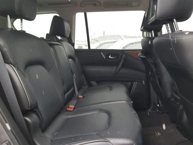 JN8AZ2NC1F9371234 - 2015 INFINITI QX80 GRAY photo 6