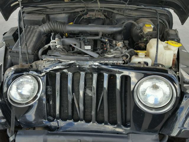 1J4FY19S8WP710609 - 1998 JEEP WRANGLER / BLACK photo 7