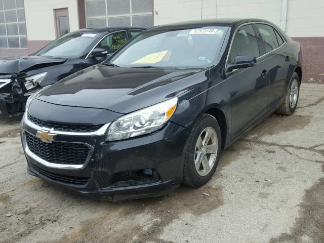 1G11C5SL7EF294154 - 2014 CHEVROLET MALIBU 1LT BLACK photo 2