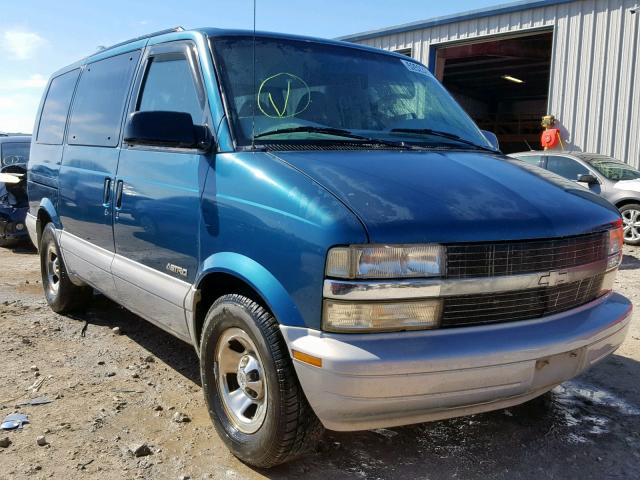 1GNDM19W4VB175230 - 1997 CHEVROLET ASTRO BLUE photo 1