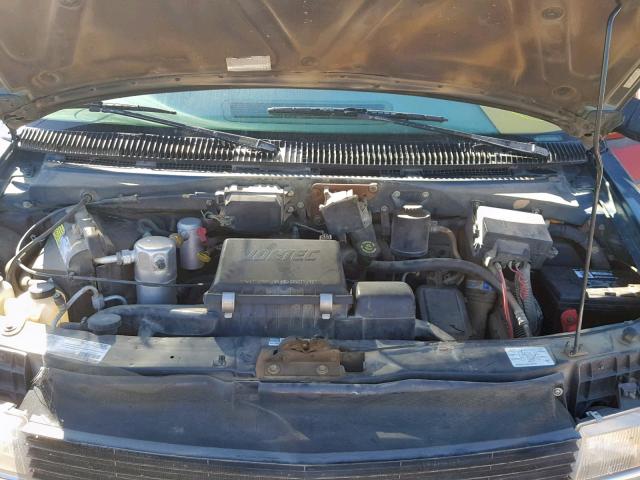 1GNDM19W4VB175230 - 1997 CHEVROLET ASTRO BLUE photo 7