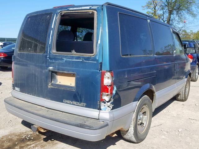 1GNDM19W4VB175230 - 1997 CHEVROLET ASTRO BLUE photo 9