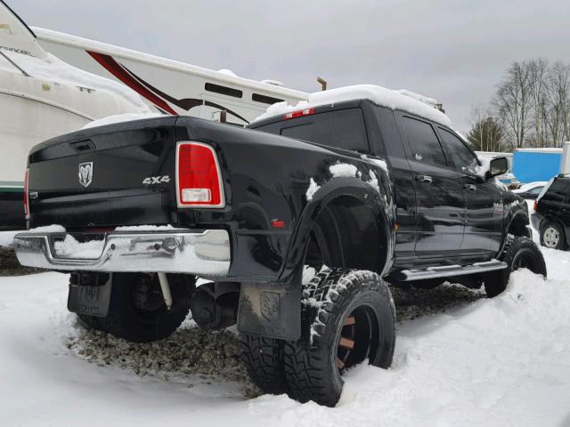 3C63RRML7EG169339 - 2014 RAM 3500 LARAM BLACK photo 4