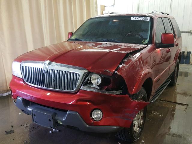 5LMEU88H65ZJ33151 - 2005 LINCOLN AVIATOR 栗色 照片 2