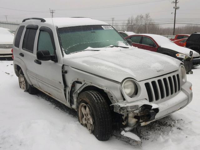 1J4GL58KX3W566168 - 2003 JEEP LIBERTY LI SILVER photo 1