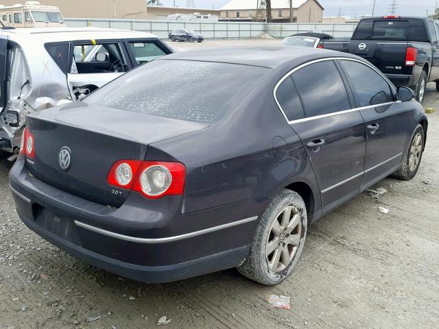 WVWJK73C68P043385 - 2008 VOLKSWAGEN PASSAT TUR BLACK photo 4