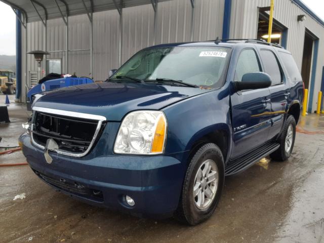 1GKFC13J27R257618 - 2007 GMC YUKON BLUE photo 2