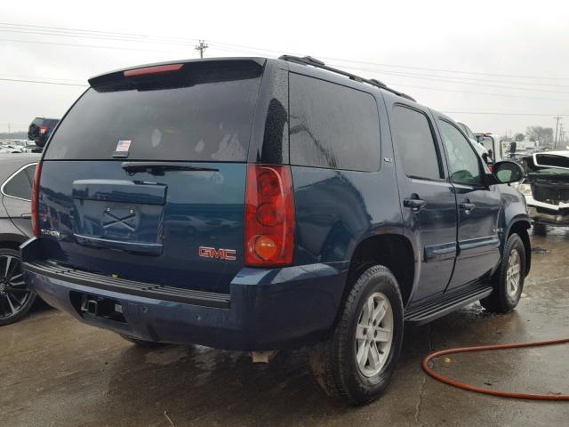 1GKFC13J27R257618 - 2007 GMC YUKON BLUE photo 4