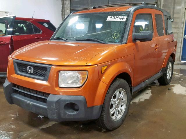 5J6YH18796L005430 - 2006 HONDA ELEMENT EX ORANGE photo 2