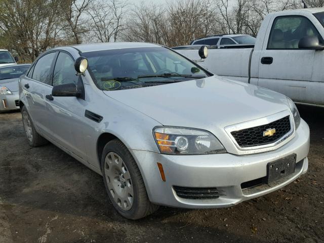 6G1MK5U35CL600525 - 2012 CHEVROLET CAPRICE PO SILVER photo 1