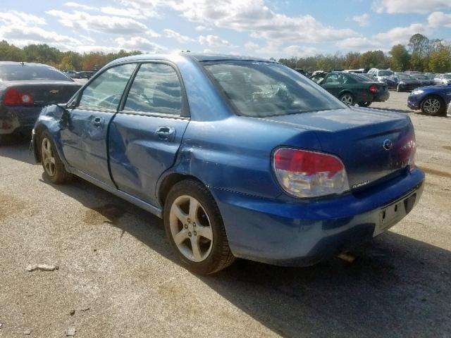 JF1GD61607H514747 - 2007 SUBARU IMPREZA 2. BLUE photo 3