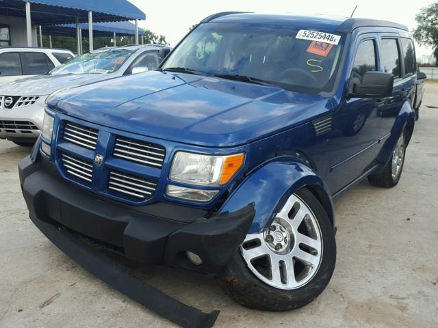 1D4PT4GK6AW173754 - 2010 DODGE NITRO HEAT BLUE photo 2