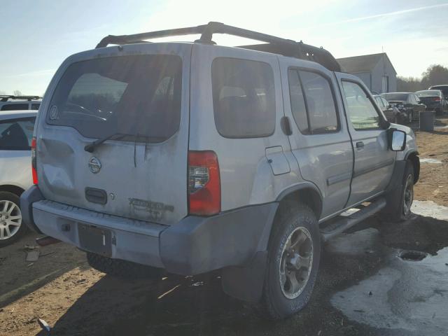 5N1MD28Y52C549413 - 2002 NISSAN XTERRA SE SILVER photo 4