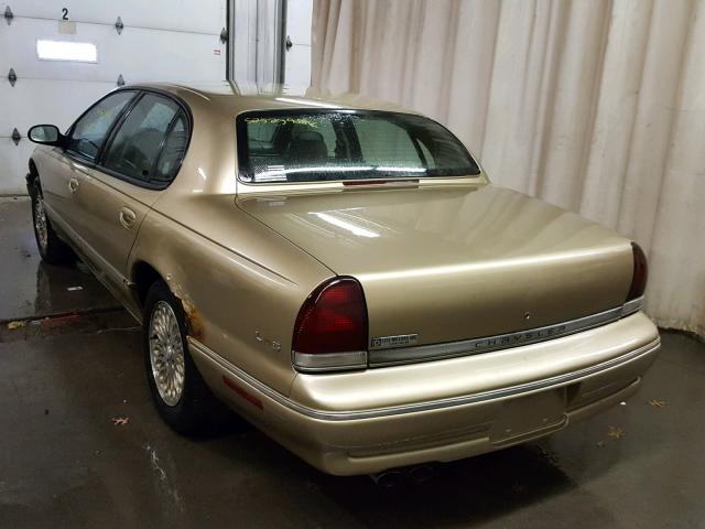 2C3HC56F8TH250125 - 1996 CHRYSLER LHS GOLD photo 3