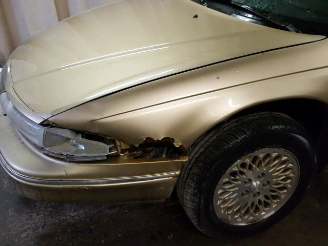 2C3HC56F8TH250125 - 1996 CHRYSLER LHS GOLD photo 9