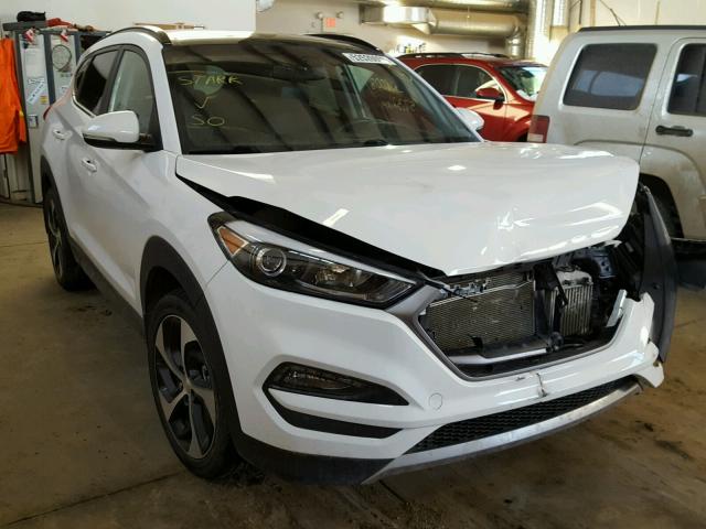 KM8J3CA2XGU046690 - 2016 HYUNDAI TUCSON LIM WHITE photo 1