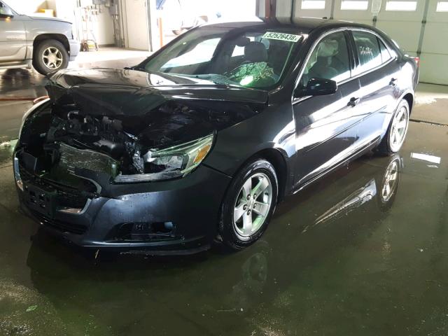 1G11B5SL1EF125881 - 2014 CHEVROLET MALIBU LS ნაცრისფერი ფოტო 2
