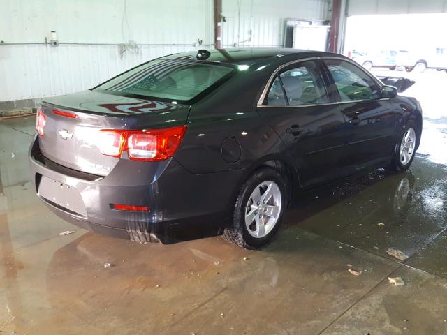 1G11B5SL1EF125881 - 2014 CHEVROLET MALIBU LS ნაცრისფერი ფოტო 4