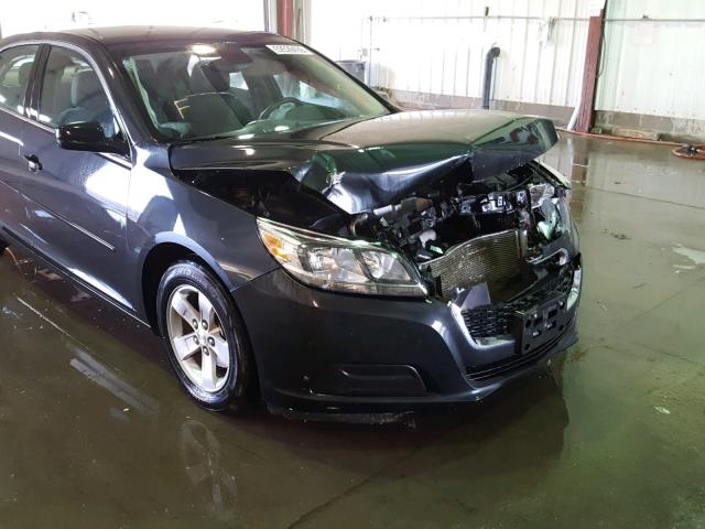 1G11B5SL1EF125881 - 2014 CHEVROLET MALIBU LS ნაცრისფერი ფოტო 9