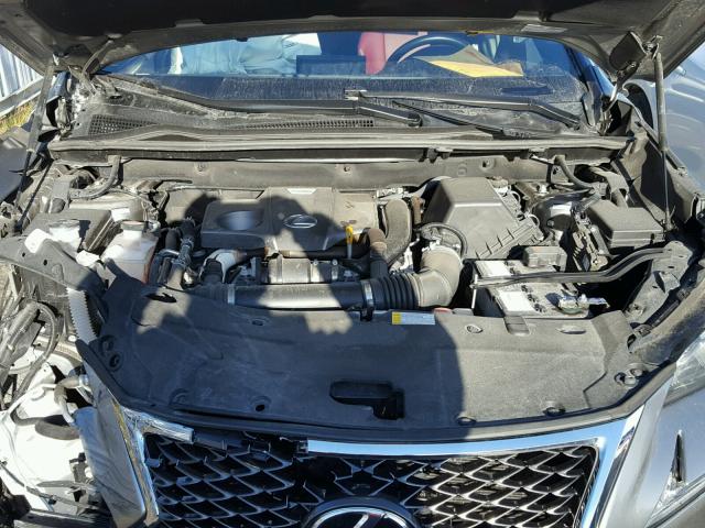 JTJBARBZ1G2072164 - 2016 LEXUS NX 200T GRAY photo 7