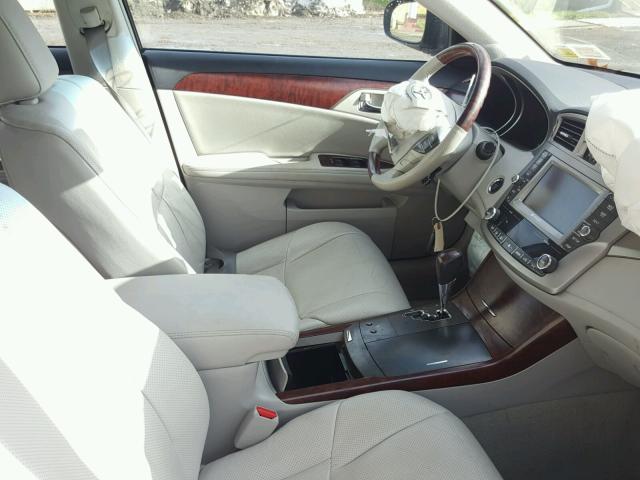 4T1BK3DB9BU404437 - 2011 TOYOTA AVALON BAS Blanc photo 5